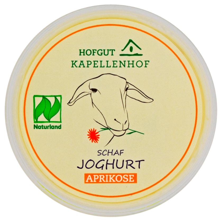 LANDMARKT Hofgut Kapellenhof Bio Schafjoghurt Aprikose 180g